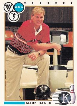 1990 Collect-A-Card Kingpins #29 Mark Baker Front